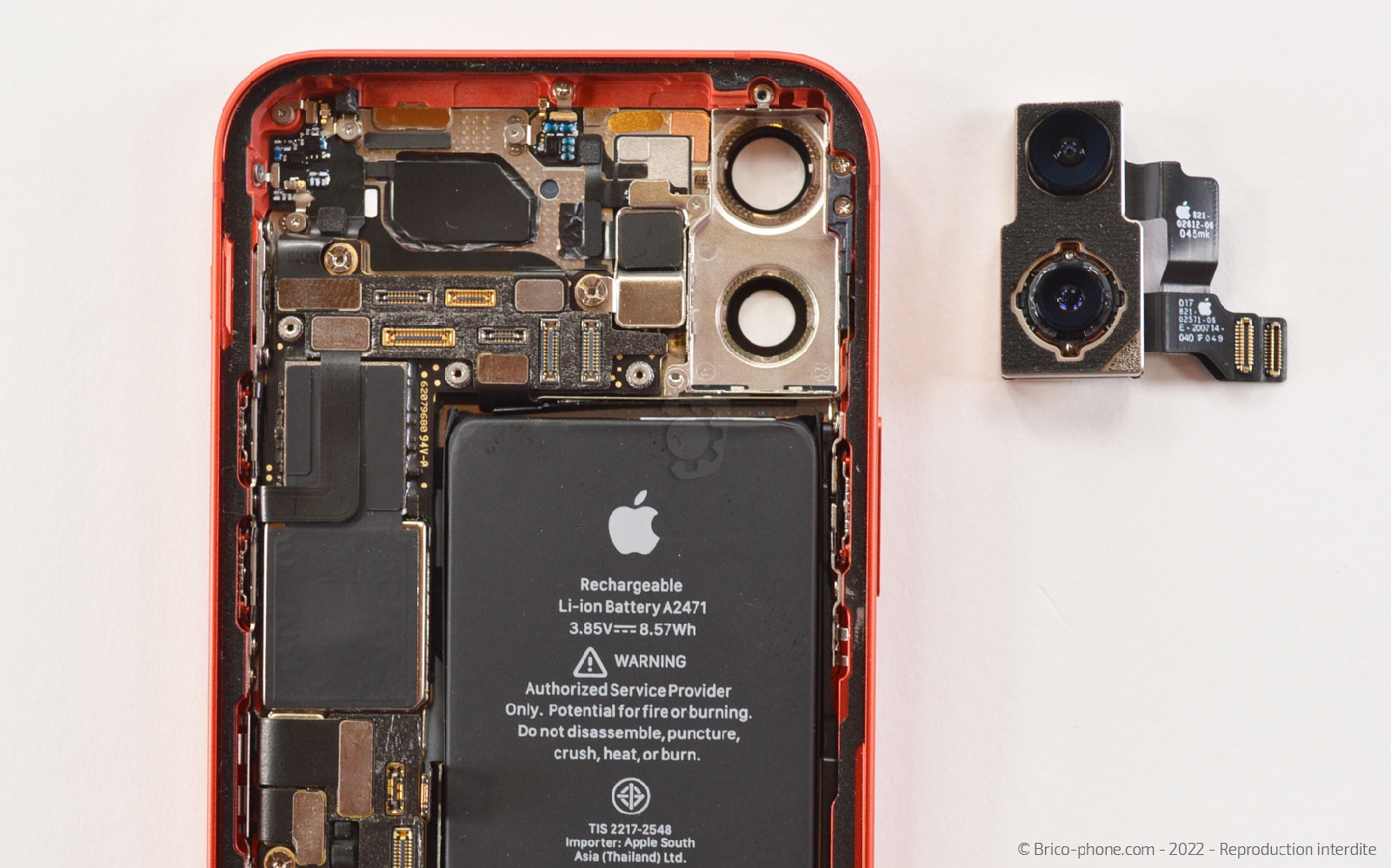 Comment changer le châssis complet sur iPhone 12 Mini photo 3